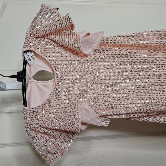Grace Karin Sequin Dress for Girls - Size 7Y - Sparkling Pink Elegance - Picture 4 of 4